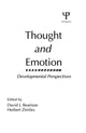 Book cover of: Thought and Emotion