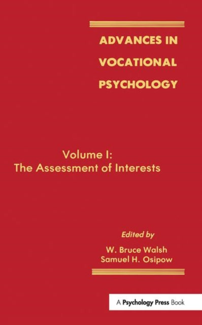 Book cover of: Advances in Vocational Psychology