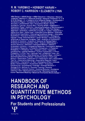 Handbook of Research and Quantitative Methods in Psychology