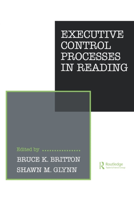 Book cover of: Executive Control Processes in Reading