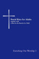 Book cover of: Burial Rites for Adults Together with a Rite for the Burial of a Child. By: Church Publishing
