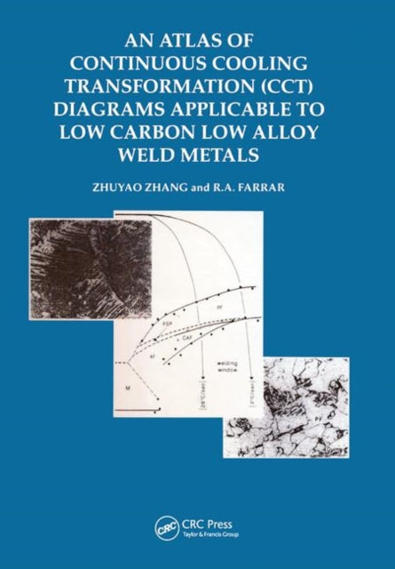 Book cover of: Atlas of Continuous Cooling Transformation (CCT) Diagrams Applicable to Low Carbon Low Alloy Weld Metals
