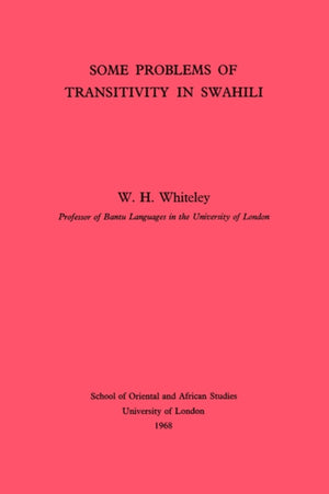 Some Problems of Transitivity in Swahili