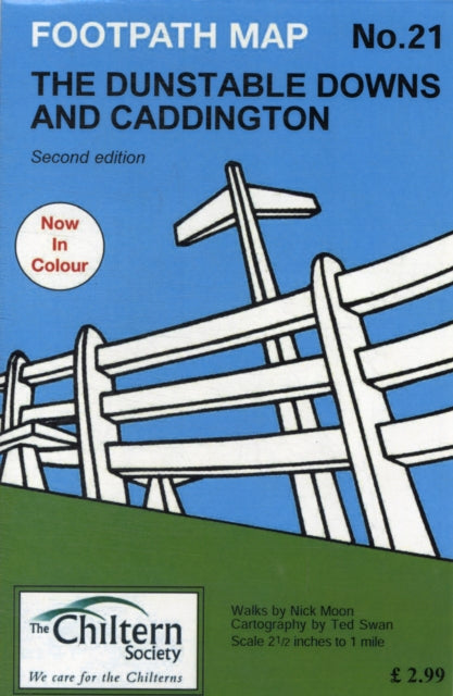 Book cover of: Chiltern Society Footpath Map No. 21
