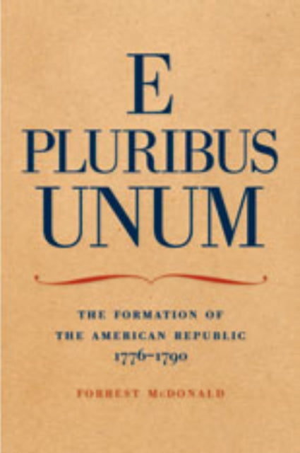 Book cover of: E Pluribus Unum