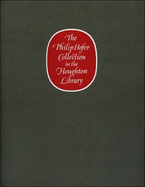 Book cover of: Philip Hofer Collection in the Houghton Library. By: Eleanor Garvey