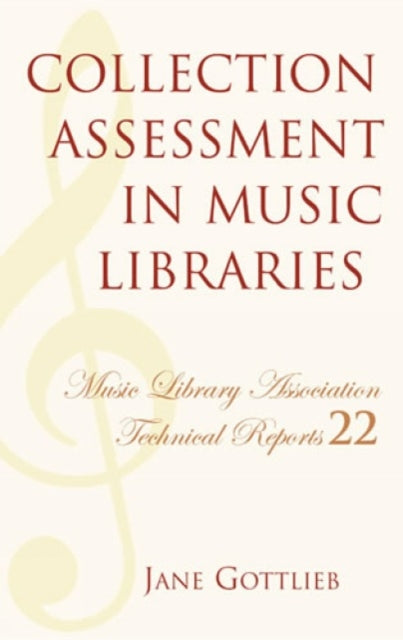 Book cover of: Collection Assessment in Music Libraries