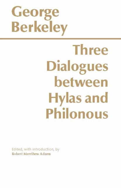 Book cover of: Three Dialogues Between Hylas and Philonous