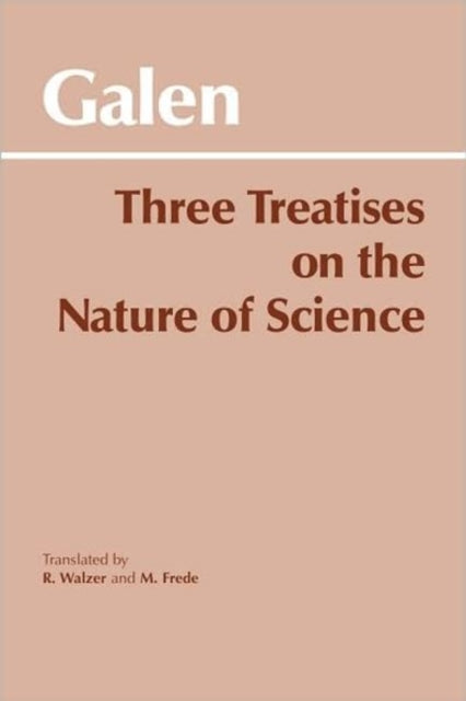 Book cover of: Three Treatises on the Nature of Science