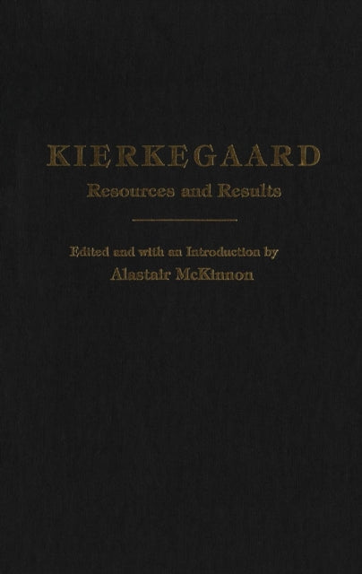 Book cover of: Kierkegaard. By: Alastair McKinnon