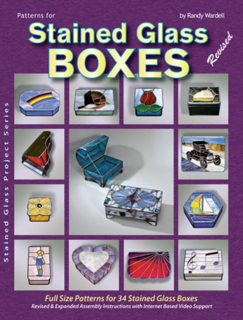 Book cover of: Patterns for Stained Glass Boxes