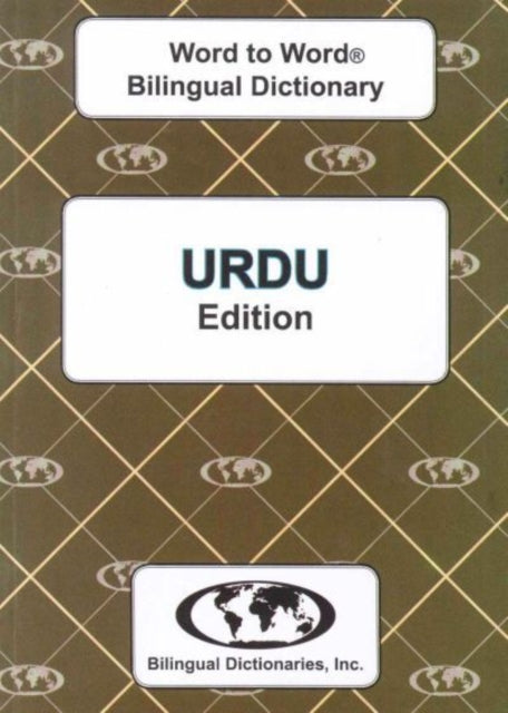 Book cover of: English-Urdu & Urdu-English Word-to-Word Dictionary. By: C. Sesma M.A.
