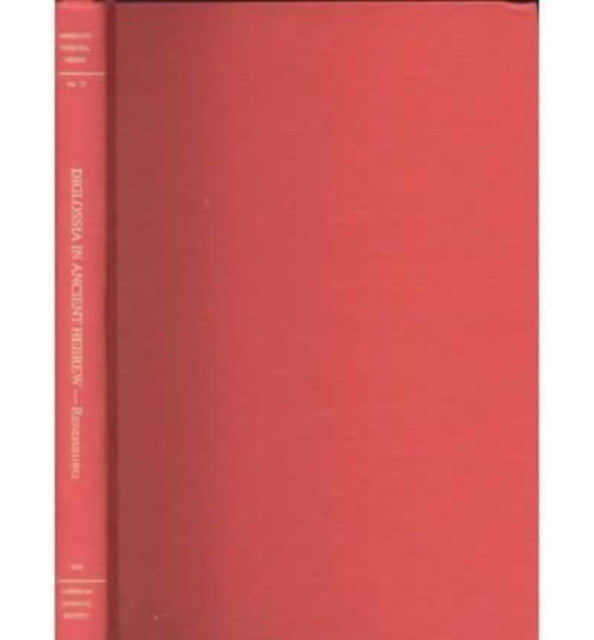 Book cover of: Diglossia in Ancient Hebrew. By: Gary A. Rendsburg