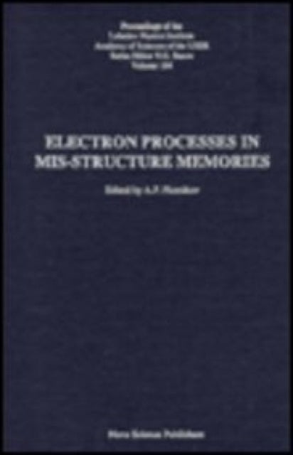 Electron Processes in MIS-Structures