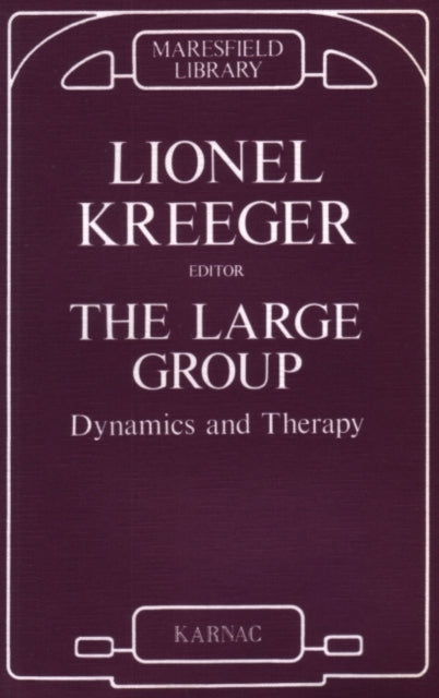Book cover of: Large Group. By: Lionel Kreeger