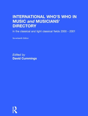 International Who's Who in Music