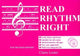 Book cover of: Read Rhythm Right. By: Claire Lester