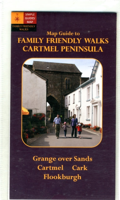 Book cover of: Family-Friendly Walks Cartmel Peninsula. Map Guide. By: Photoprint