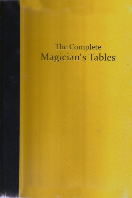 Book cover of: Complete Magicians Tables