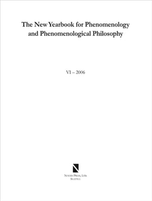 New Yearbook for Phenomenology and Phenomenological Philosophy
