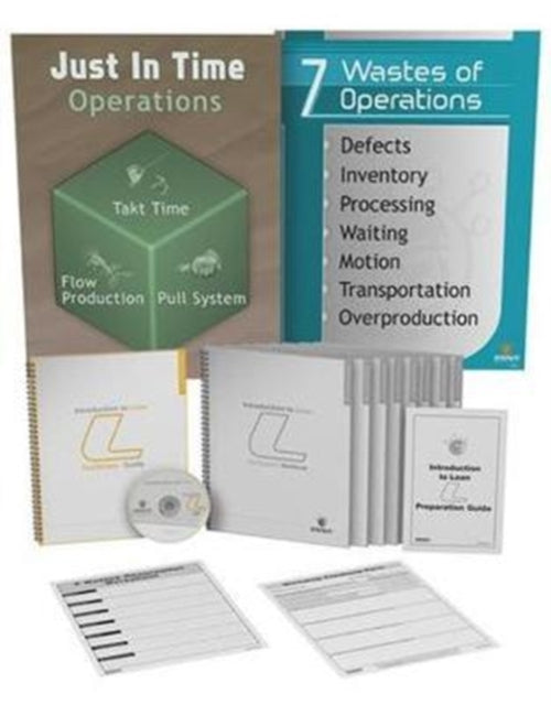 Book cover of: Introduction to Lean: Training Package. By: Collin McLoughlin