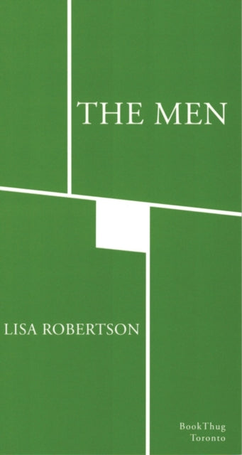 Book cover of: Men. By: Lisa Robertson