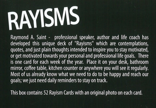 Book cover of: Rayisms