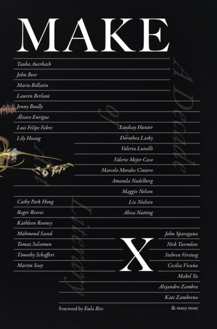Book cover of: MAKE X. By: Joel Craig