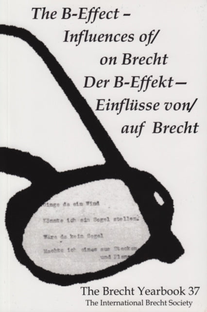 Book cover of: Brecht Yearbook / Das Brecht-Jahrbuch 37. By: Friedemann J. Weidauer