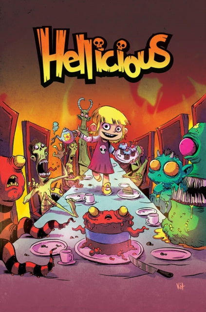 Book cover of: Hellicious Vol 1. By: Mina Elwell