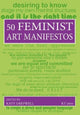 Book cover of: Fifty Feminist Art Manifestos. By: Katy Deepwell