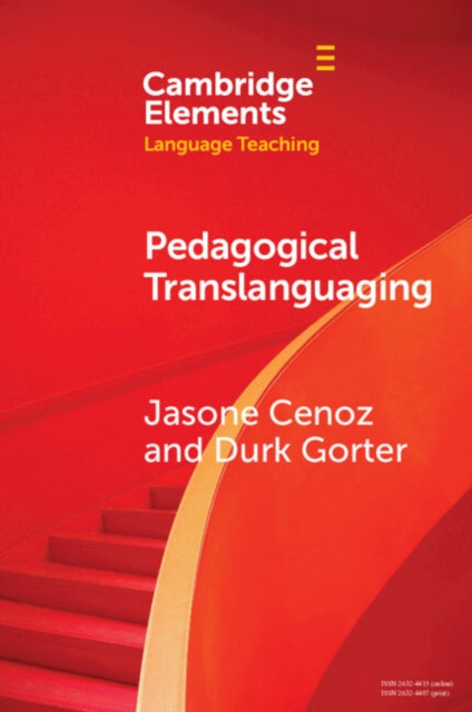 Book cover of: Pedagogical Translanguaging. By: Jasone Cenoz