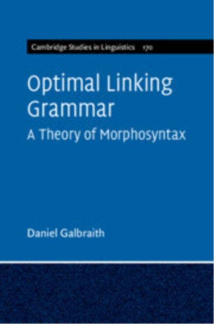 Book cover of: Optimal Linking Grammar: Volume 170