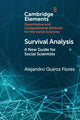 Book cover of: Survival Analysis. By: Alejandro Quiroz Flores