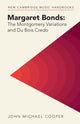 Book cover of: Margaret Bonds: The Montgomery Variations and Du Bois Credo. By: John Michael Cooper