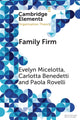Book cover of: Family Firm. By: Evelyn Micelotta