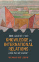 Book cover of: Quest for Knowledge in International Relations. By: Richard Ned Lebow