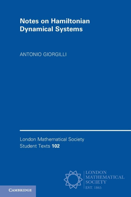 Book cover of: Notes on Hamiltonian Dynamical Systems. By: Antonio Giorgilli