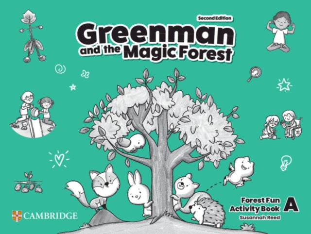 Book cover of: Greenman and the Magic Forest Level A Activity Book. By: ReedSusannah
