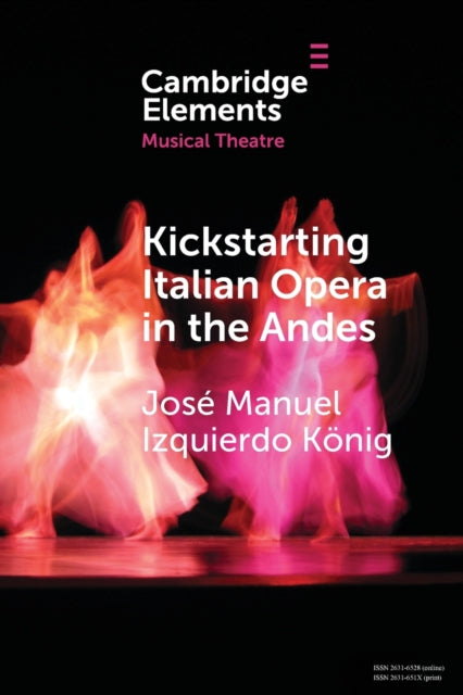 Book cover of: Kickstarting Italian Opera in the Andes. By: José Manuel Izquierdo König