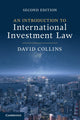 Book cover of: Introduction to International Investment Law. By: David Collins