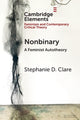 Book cover of: Nonbinary. By: Stephanie D. Clare