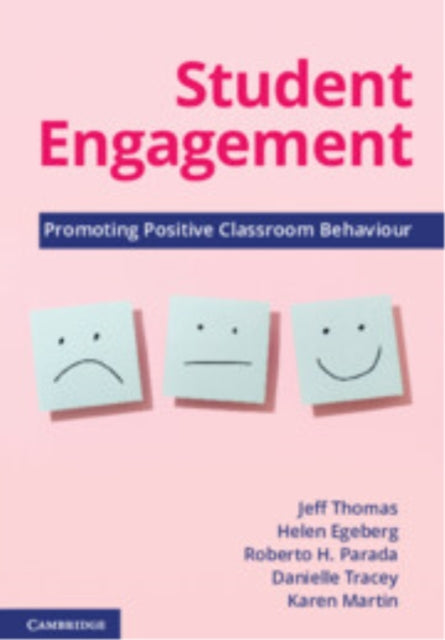 Book cover of: Student Engagement. By: Jeffrey Thomas