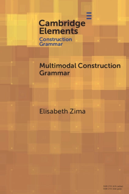 Book cover of: Multimodal Construction Grammar