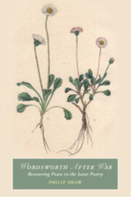 Book cover of: Wordsworth After War. By: Philip Shaw