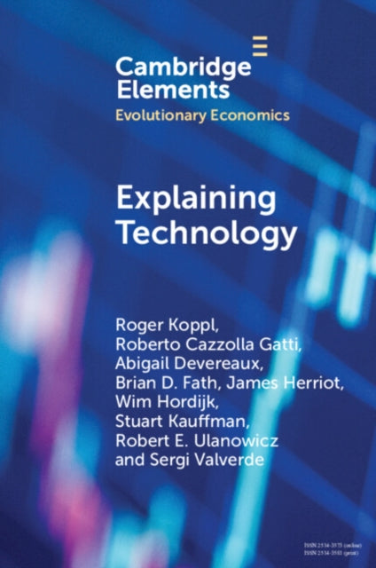 Book cover of: Explaining Technology. By: Roger Koppl