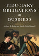 Book cover of: Fiduciary Obligations in Business. By: Arthur B. Laby