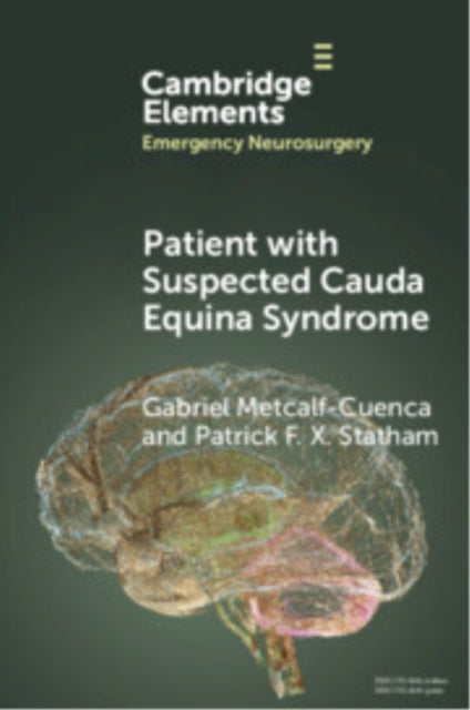 Book cover of: Patient with Suspected Cauda Equina Syndrome