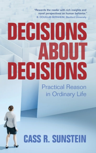 Book cover of: Decisions about Decisions. By: Cass R. Sunstein