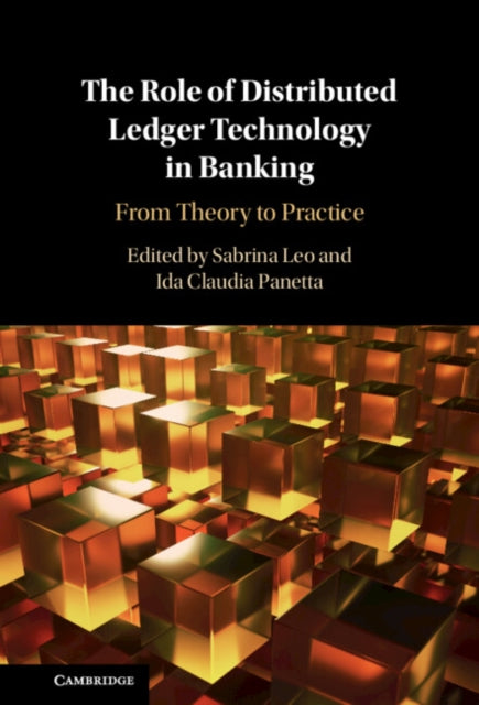 Book cover of: Role of Distributed Ledger Technology in Banking. By: Sabrina Leo